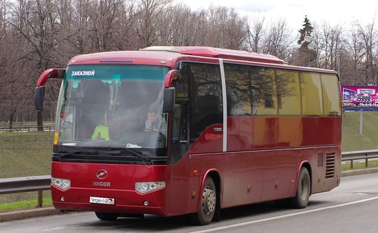 Автобус HIGER 6129 (салон ткань)