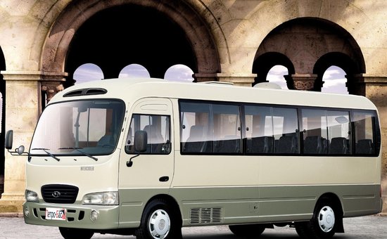 Автобус Hyundai County (серый салон)