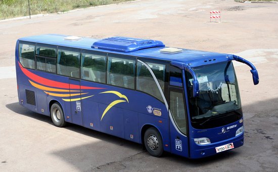 Автобус Golden Dragon Grand Cruiser (синий)