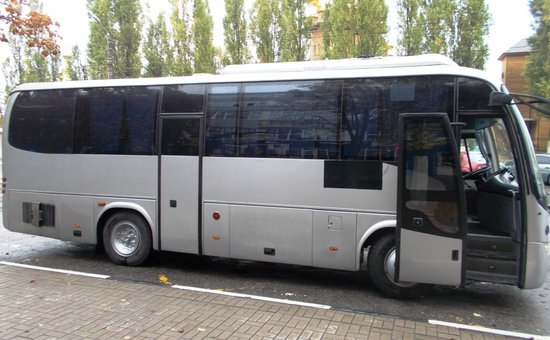 Автобус HIGER (серый кузов)