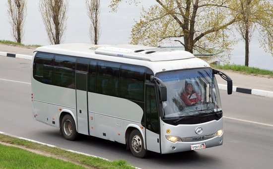 Автобус Higer 6189 (серый кузов)