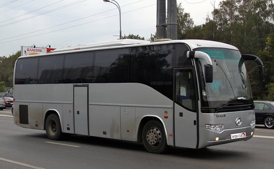 Автобус HIGER 6109 (серый кузов)