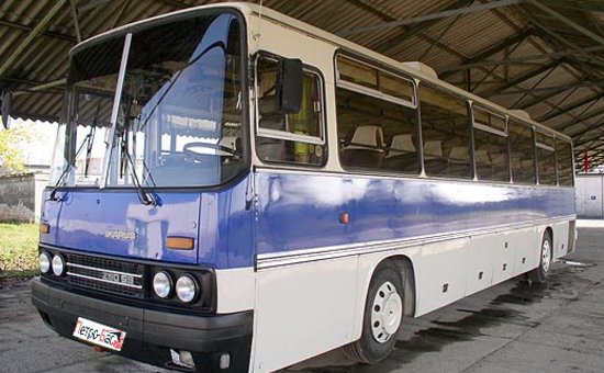 Автобус Ikarus Trumpf Junior (коричневый салон)