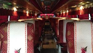 Автобус Kia Granbird (красный салон) - 3