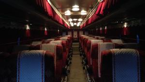 Автобус Kia Granbird (красный салон) - 2