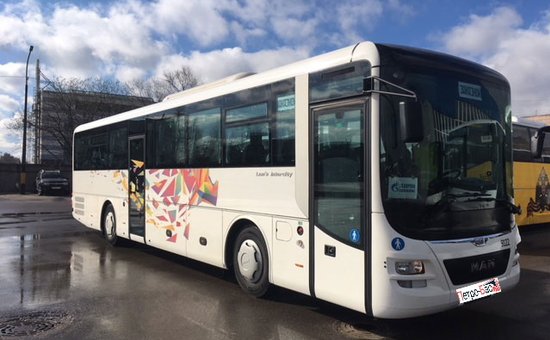Автобус MAN Lions Intercity (белый кузов)