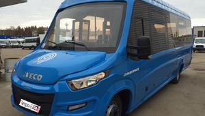Микроавтобус Iveco Daily 70C15 синий (салон ткань)