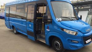 Микроавтобус Iveco Daily 70C15 синий (салон ткань) - 2