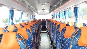 Автобус Yutong белый (синий салон) - 3