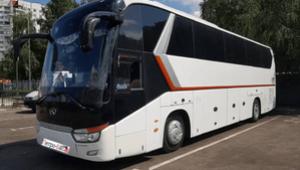 Автобус KING LONG XMQ6129Y (СИНИЙ САЛОН) - 1