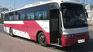 Автобус Hyundai (красный салон)
