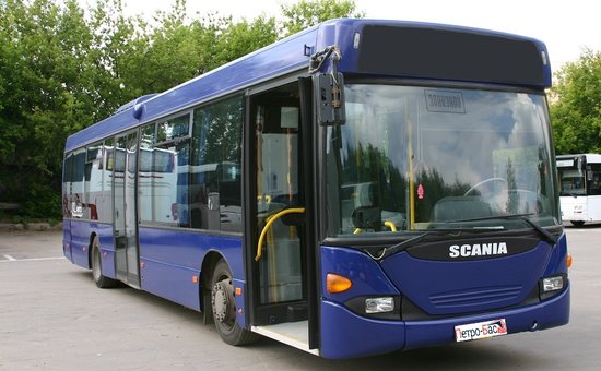 Автобус Scania (салон ткань)