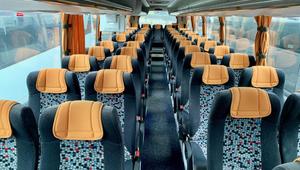 Автобус SCANIA TOURING (черно-оранжевый салон) - 2