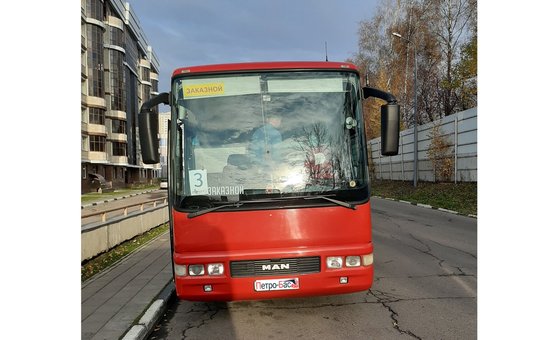 Автобус MAN (красный)