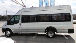 Микроавтобус Ford Transit серый (синий салон)