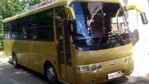 Автобус Hyundai Aero Town (золотой)